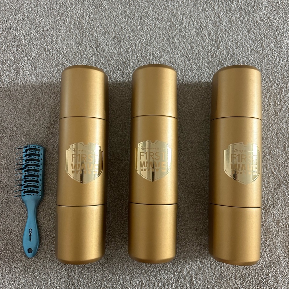 Disney Corkcicle Gold Thermos QTY 1